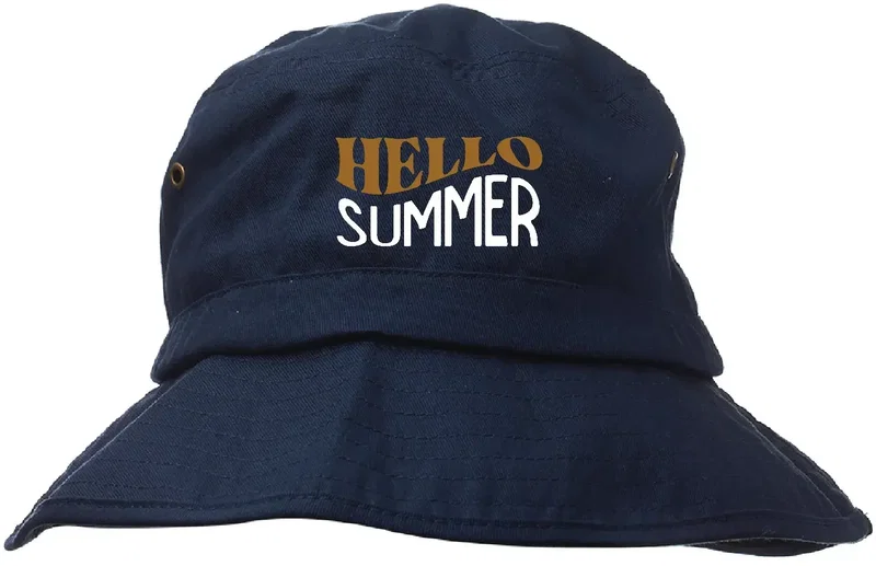 Personalized Cay Cotton Bucket Hat — view 4