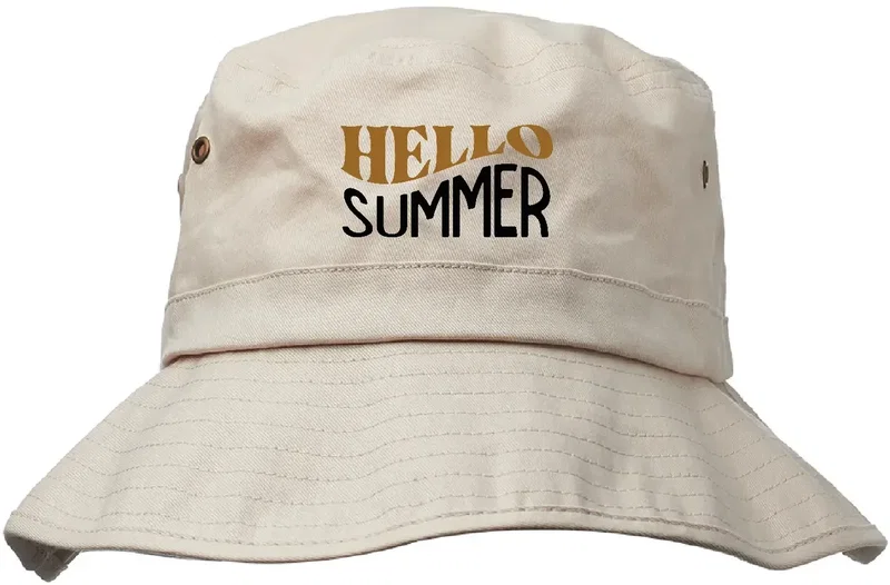 Personalized Cay Cotton Bucket Hat — view 6