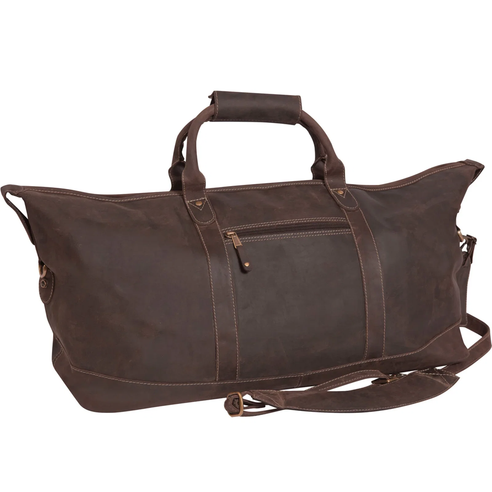 Little River Leather Duffel Bag — view 7