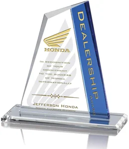 Blue or Grey Highlighted Starfire Award