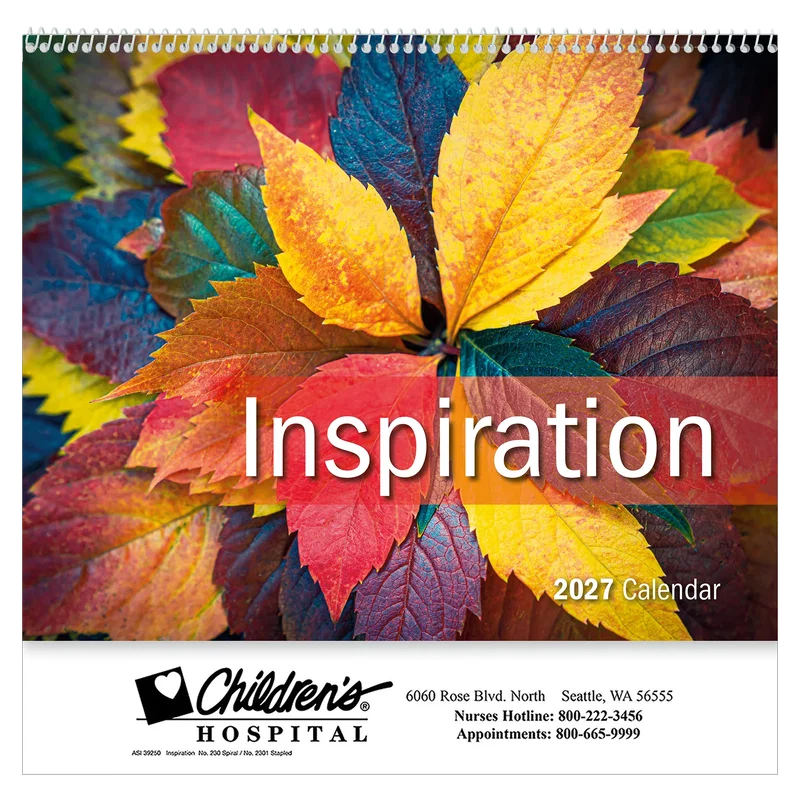 lnspiration Wall Calendar: 2025 Spiral Bound