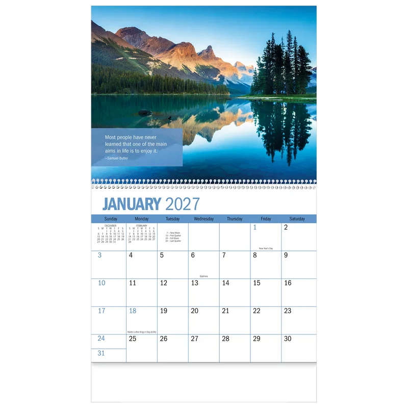 lnspiration Wall Calendar: 2025 Spiral Bound — view 7