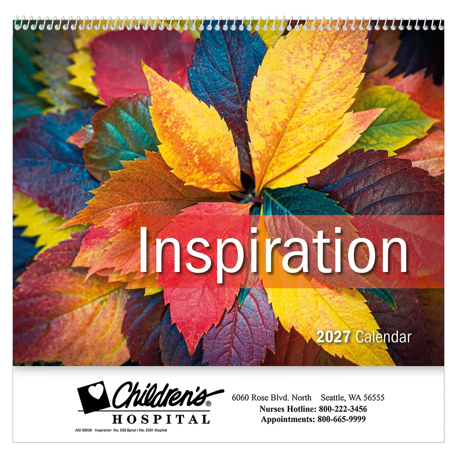 lnspiration Wall Calendar: 2025 Spiral Bound