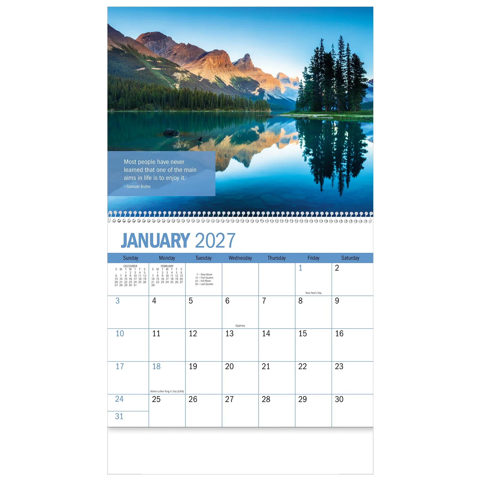 lnspiration Wall Calendar: 2025 Spiral Bound — view 7