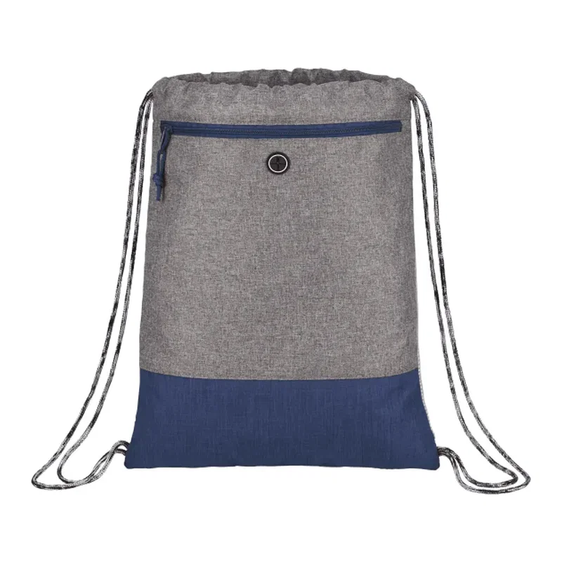 Custom Logan Drawstring Bag - High-Quality Polyester — view 2