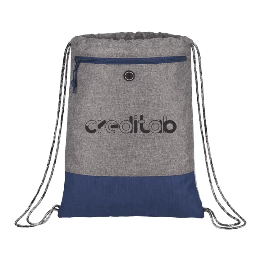 Custom Logan Drawstring Bag - High-Quality Polyester — view 4