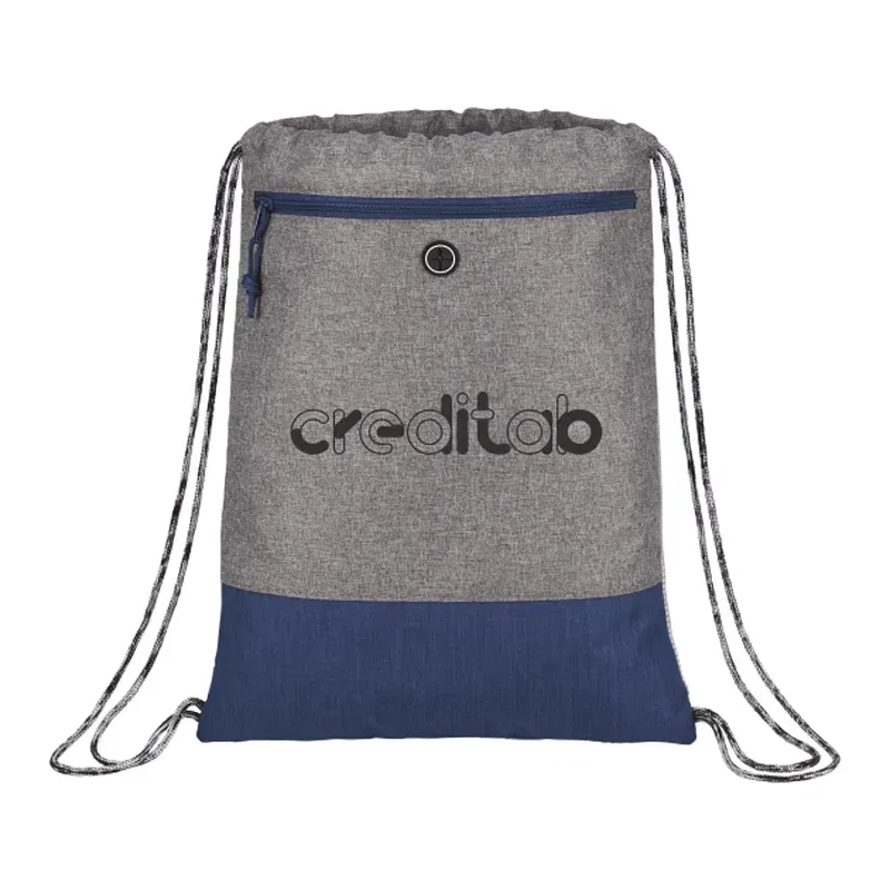 Custom Logan Drawstring Bag - High-Quality Polyester — view 4