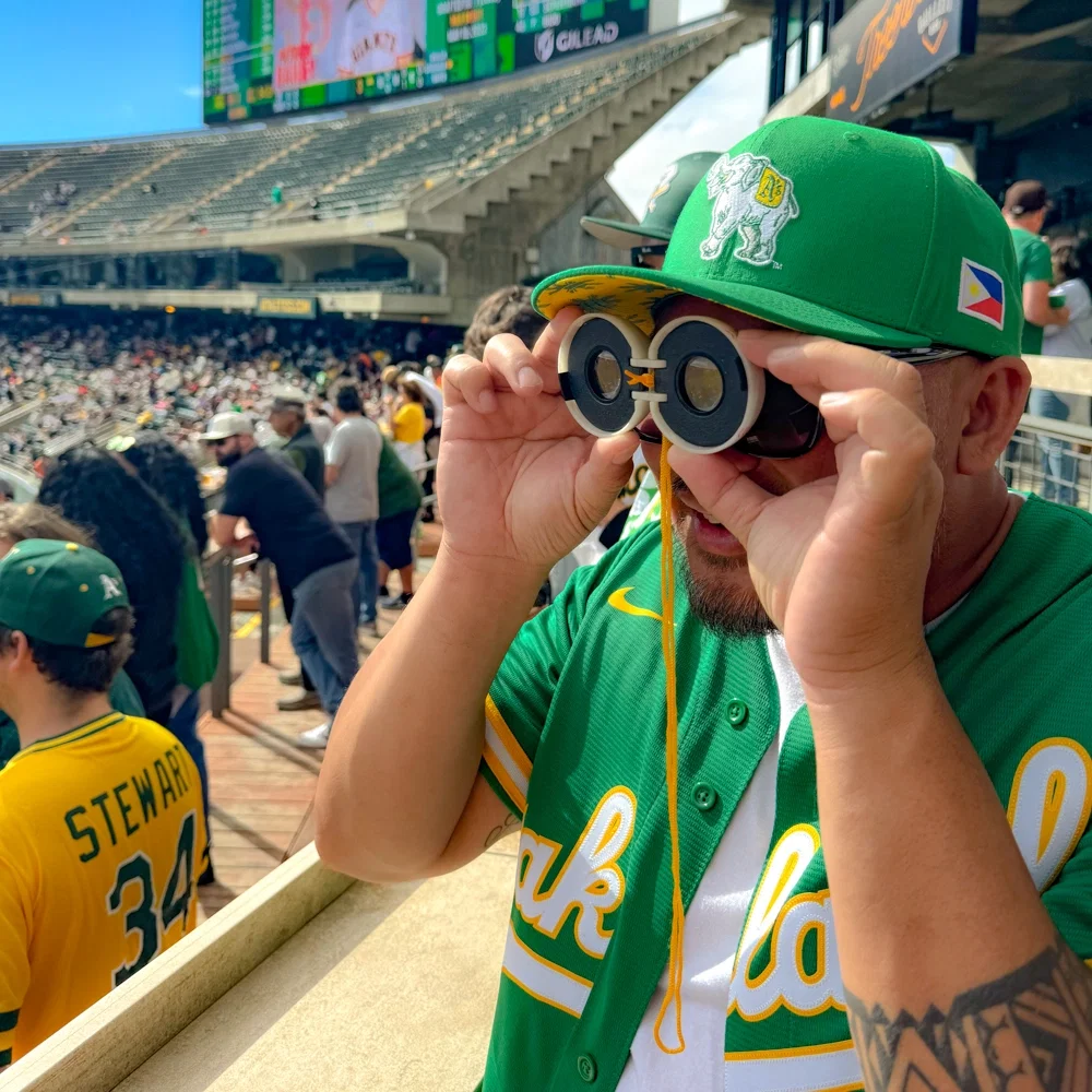 Logo Baseball Sport Binoculars — view 6