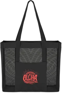 Logo Mesh Tote