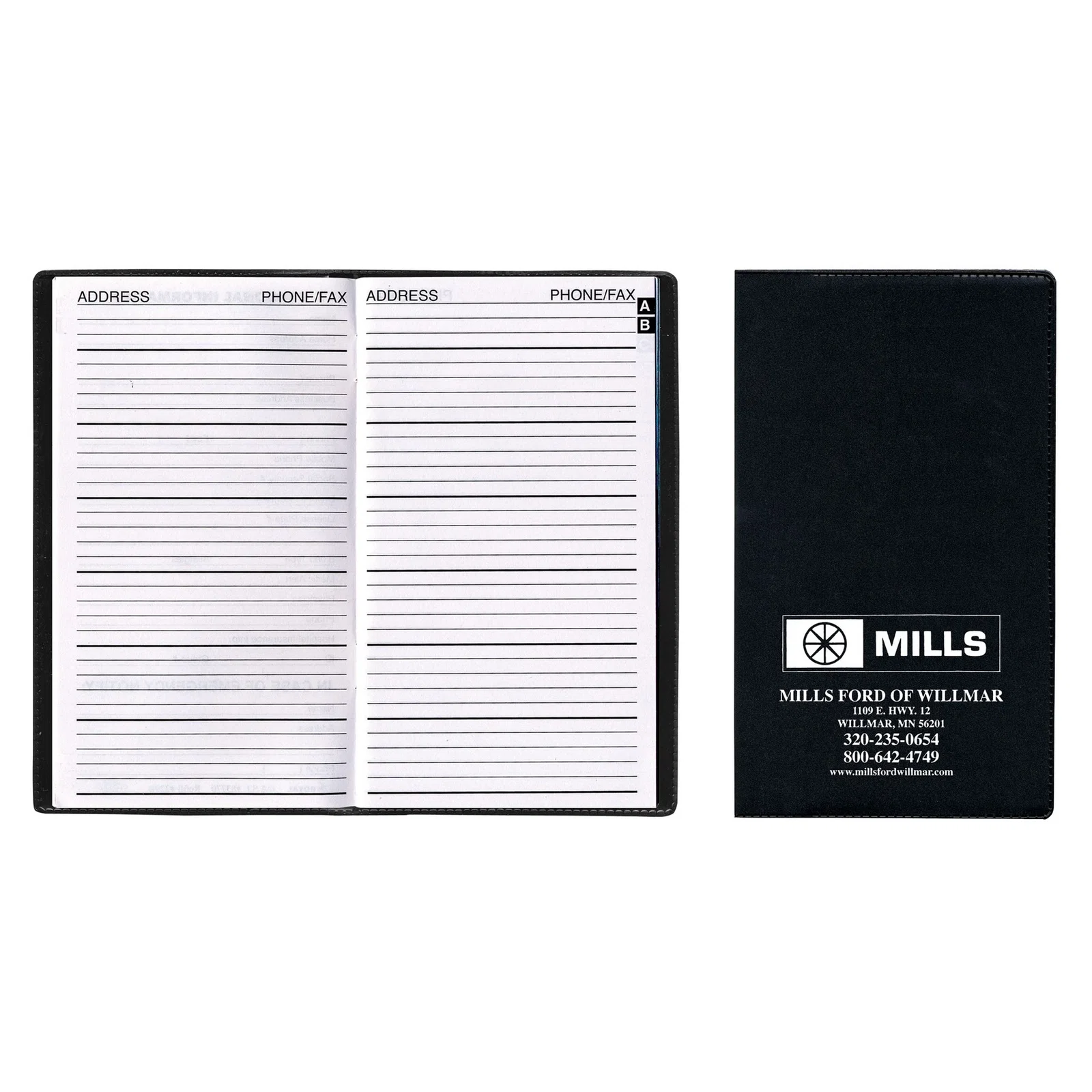 Standard Vinyl Address Book — view 2