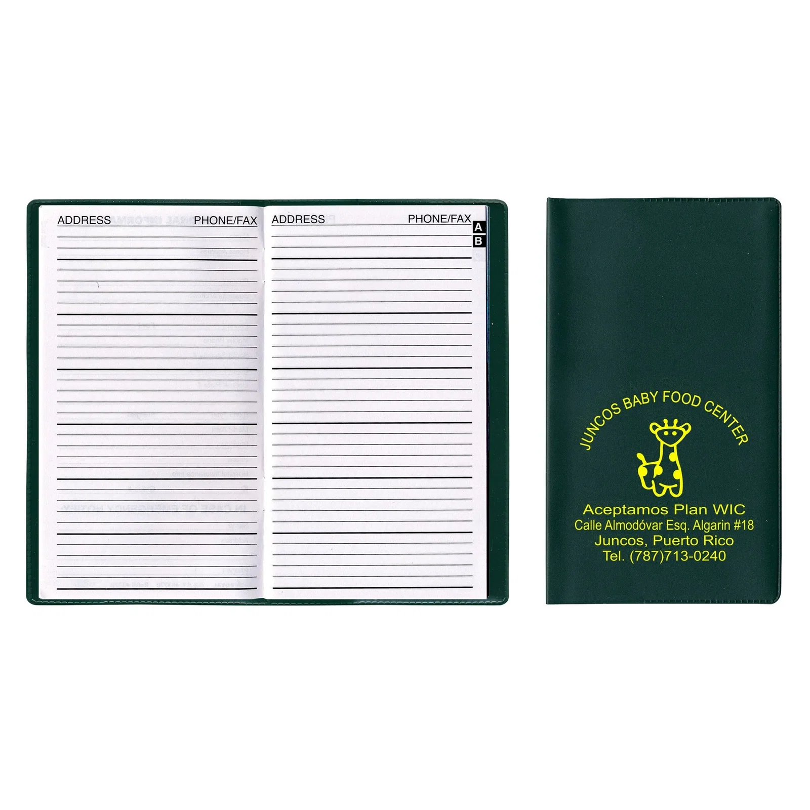 Standard Vinyl Address Book — view 3