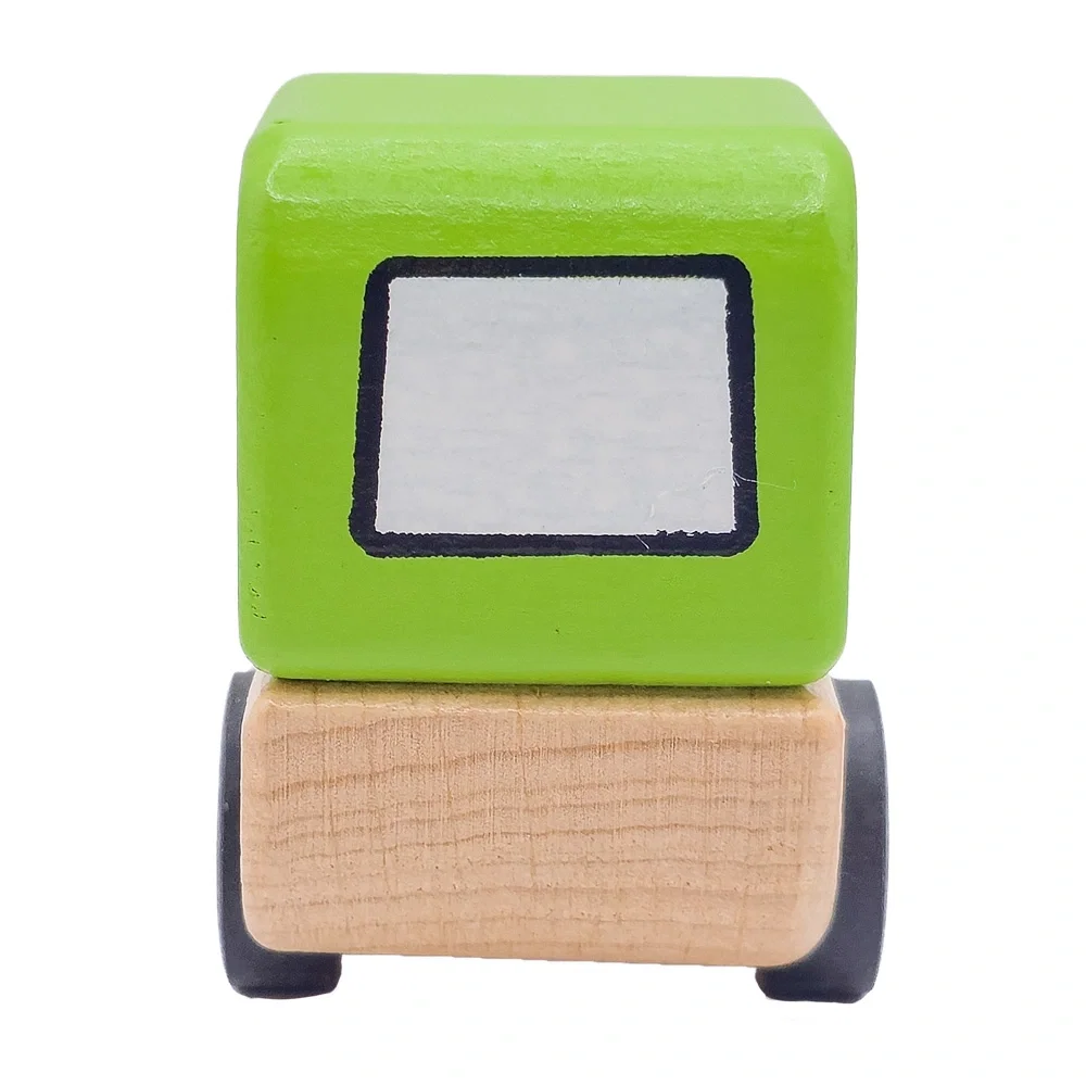 Logo Wooden Pick Up Truck — view 2