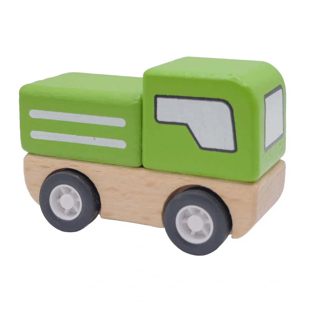 Logo Wooden Pick Up Truck — view 4