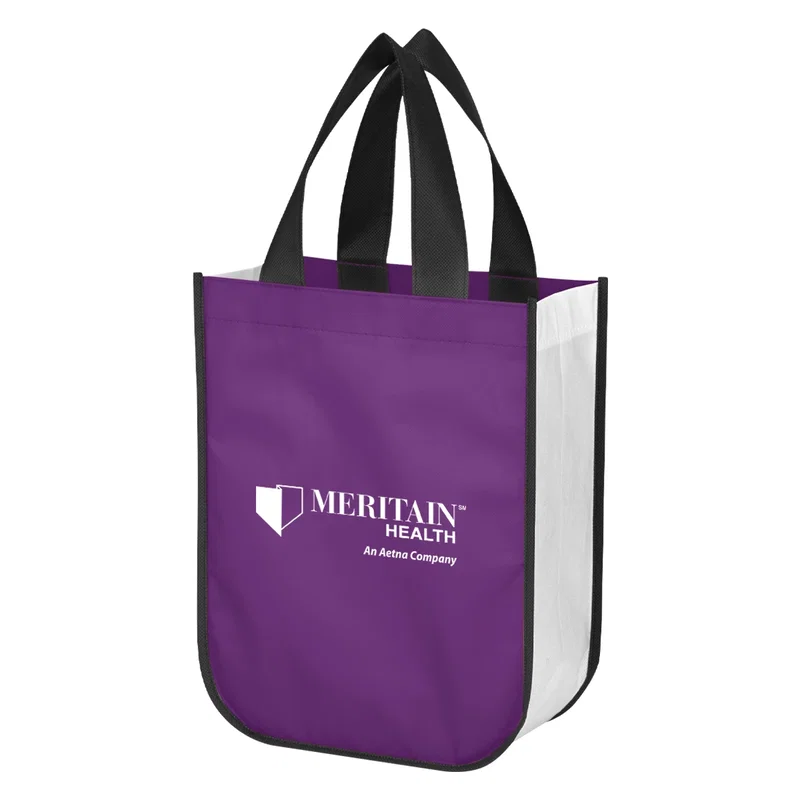 Lola Laminated Non-Woven Shopper Tote Bag — view 8