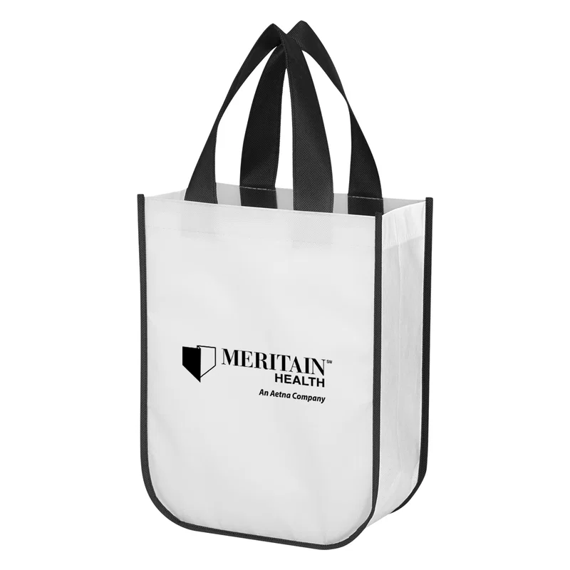 Lola Laminated Non-Woven Shopper Tote Bag — view 10
