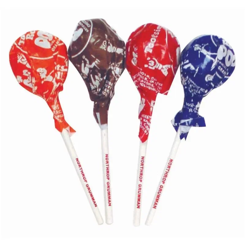 Lollipop with Custom Printed Stick - Charms®, Tootsie®, Dum Dum® — view 3