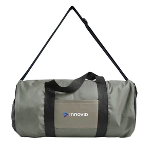 Long Haul Structured Duffel Bag, 17" x 9" x 9" 600 Denier Polyester, 1-Color Imprint