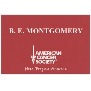 Los Angeles Custom Plastic Name Badge (Custom sized between 6 and 9 sq. in.)