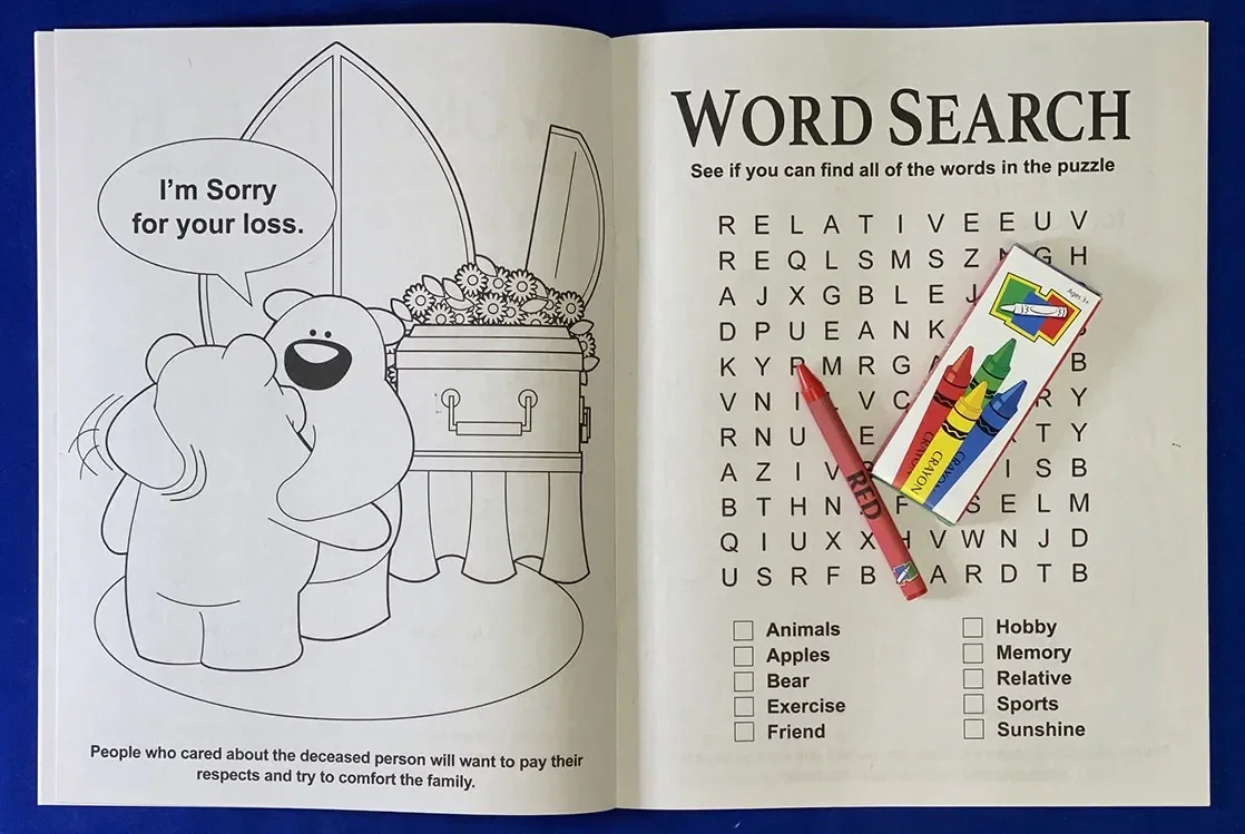 Losing A Loved One Coloring Book — view 2