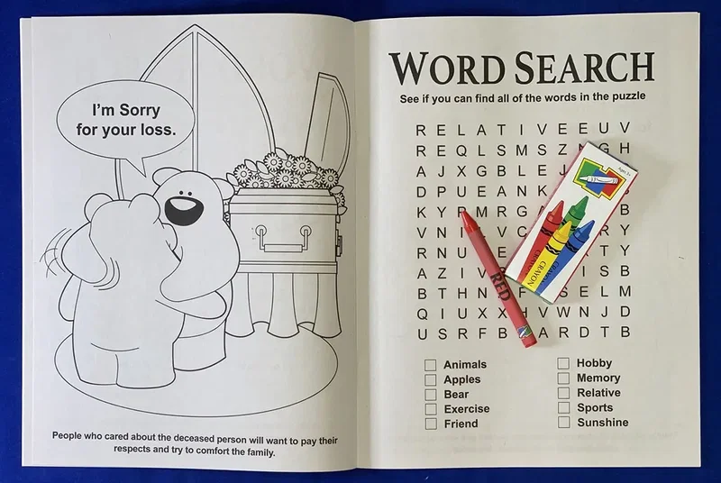 Losing A Loved One Coloring Book — view 2