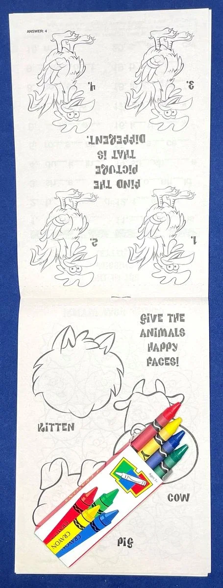 Lots of Fun! Children’s Activity Pad - One Color Imprint Included — view 2