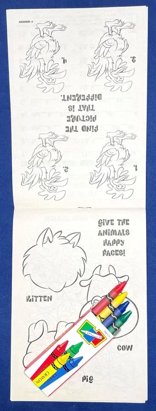 Lots of Fun! Children’s Activity Pad - One Color Imprint Included — view 2