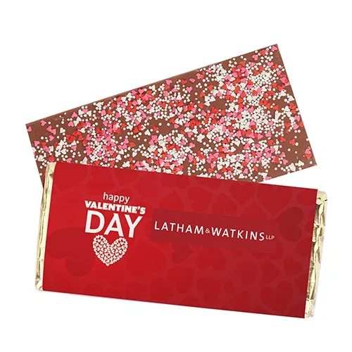 "Love You More" Foil-Wrapped Chocolate Bar — view 3