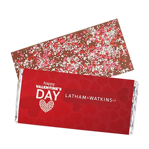 "Love You More" Foil-Wrapped Chocolate Bar — view 4