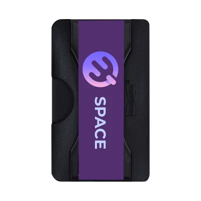 Card slot shown holding a couple of everyday essentials