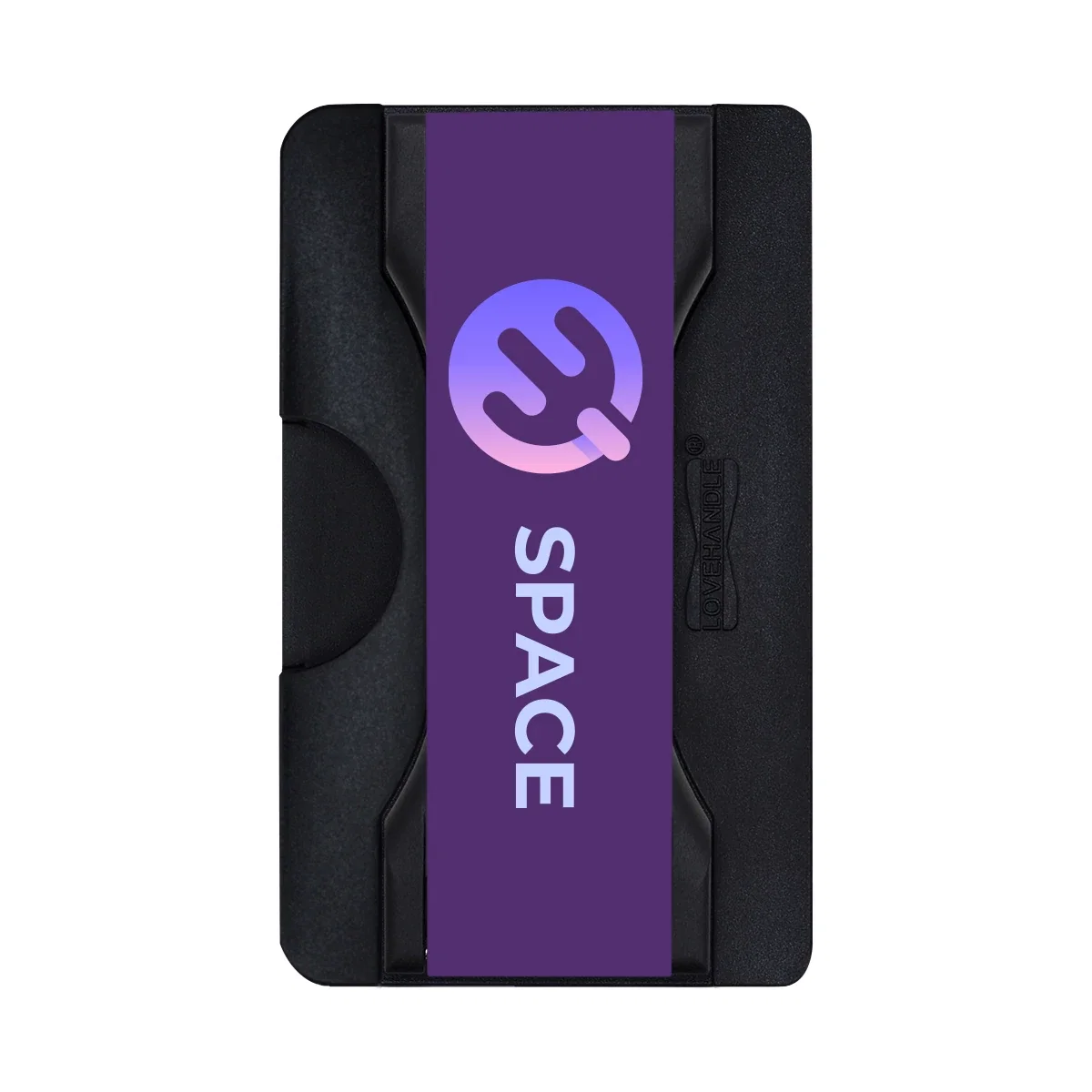 Magnetic backing ready to snap onto a compatible case