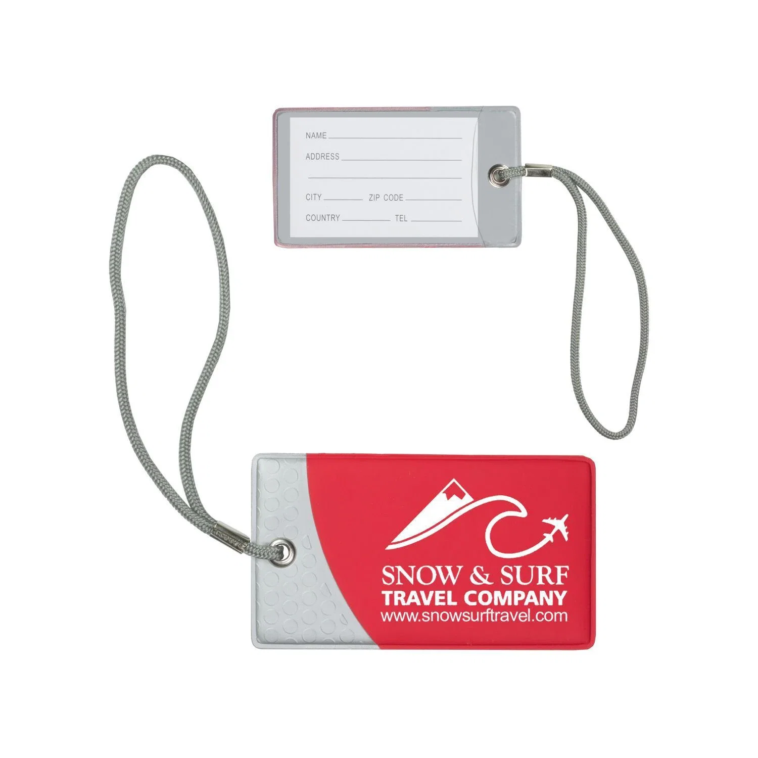 Luggage Tag — Red — view 3