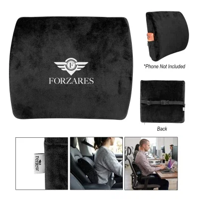 Lumbar Support Pillow in use