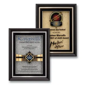 Wood Plaque With Beaded, Light-Scattering Surface Texture