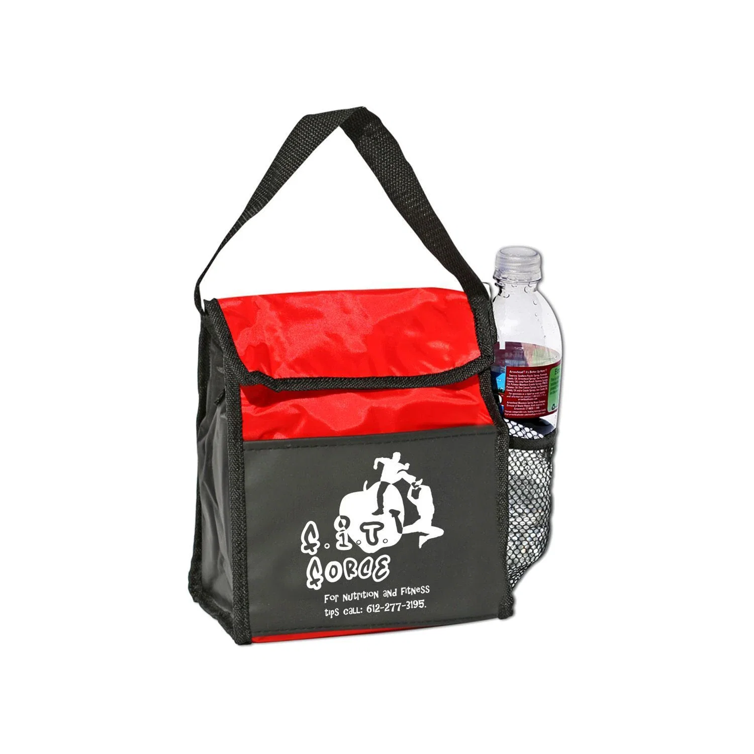 Lunch Pack Fully Insulated — Red — view 2