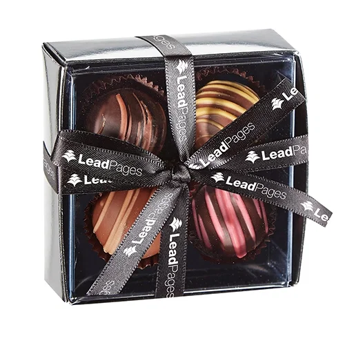 Luxury 4-Piece Gourmet Truffle Box — view 2