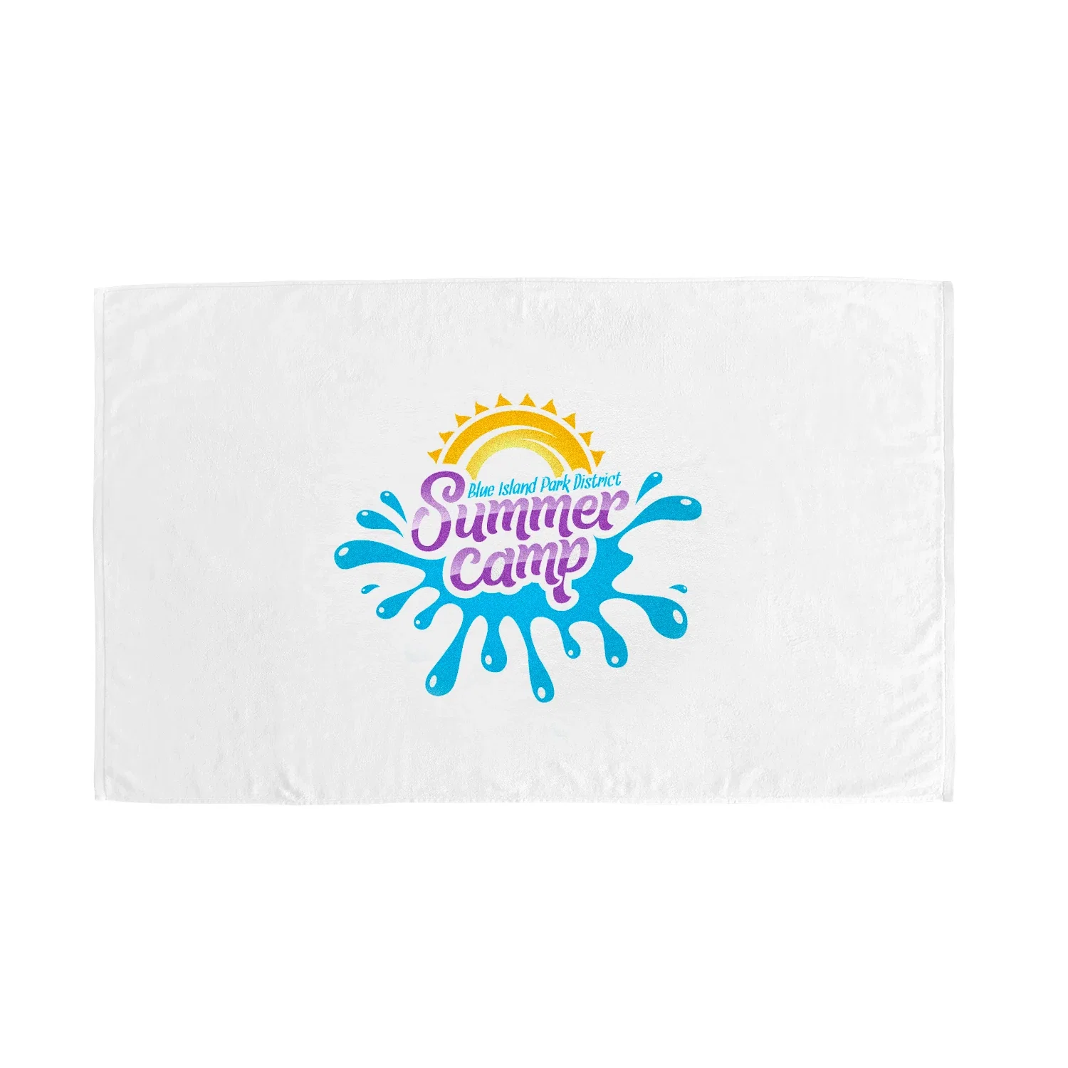 Riviera Beach Towel — White — view 2