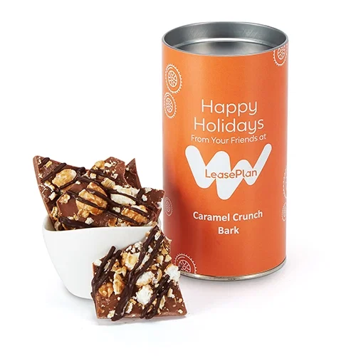 Luxury Belgian Chocolate Bark Gift Tubes — view 2