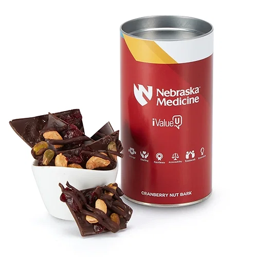 Luxury Belgian Chocolate Bark Gift Tubes — view 3