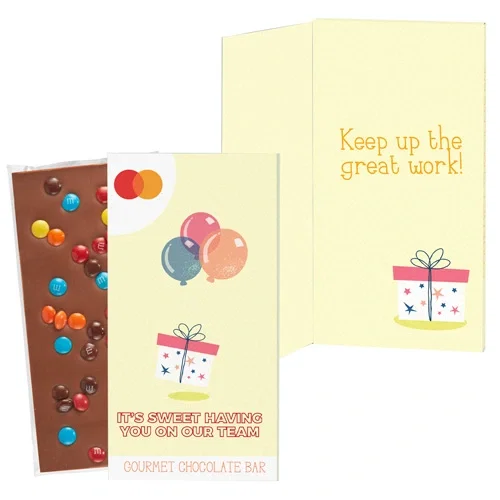 Luxury Belgian Chocolate Greeting Card Box — view 4