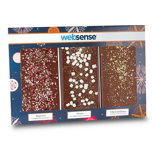 Luxury Belgian Chocolate Trio Gift Set — view 3