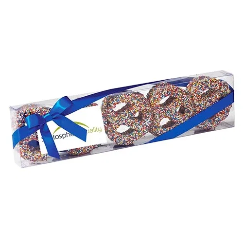 Luxury Chocolate Pretzel Knots Gift Box — view 2