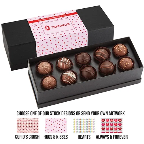 Luxury Valentine's Truffle Box (10 Pieces) — view 2