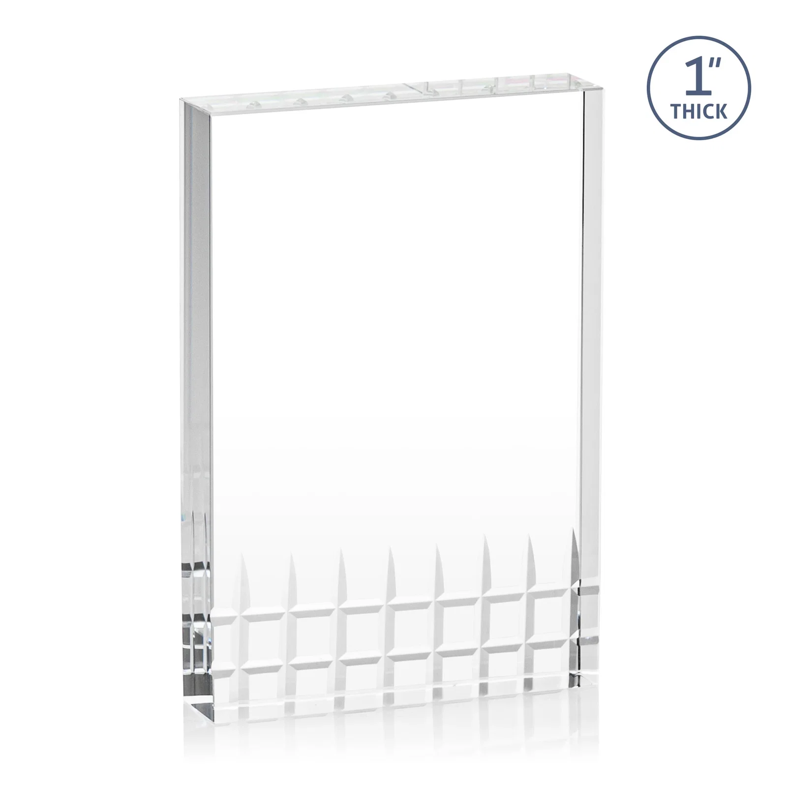 Personalized Optical Crystal Rectangle Award, awards for employee recognition