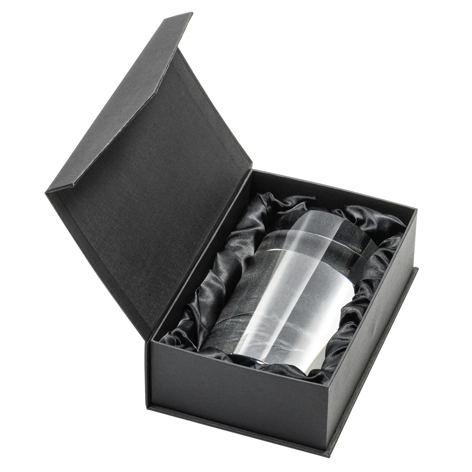 Custom Optical Crystal Tower Award with Dome-Curved Profile, awards for safety achievement programs