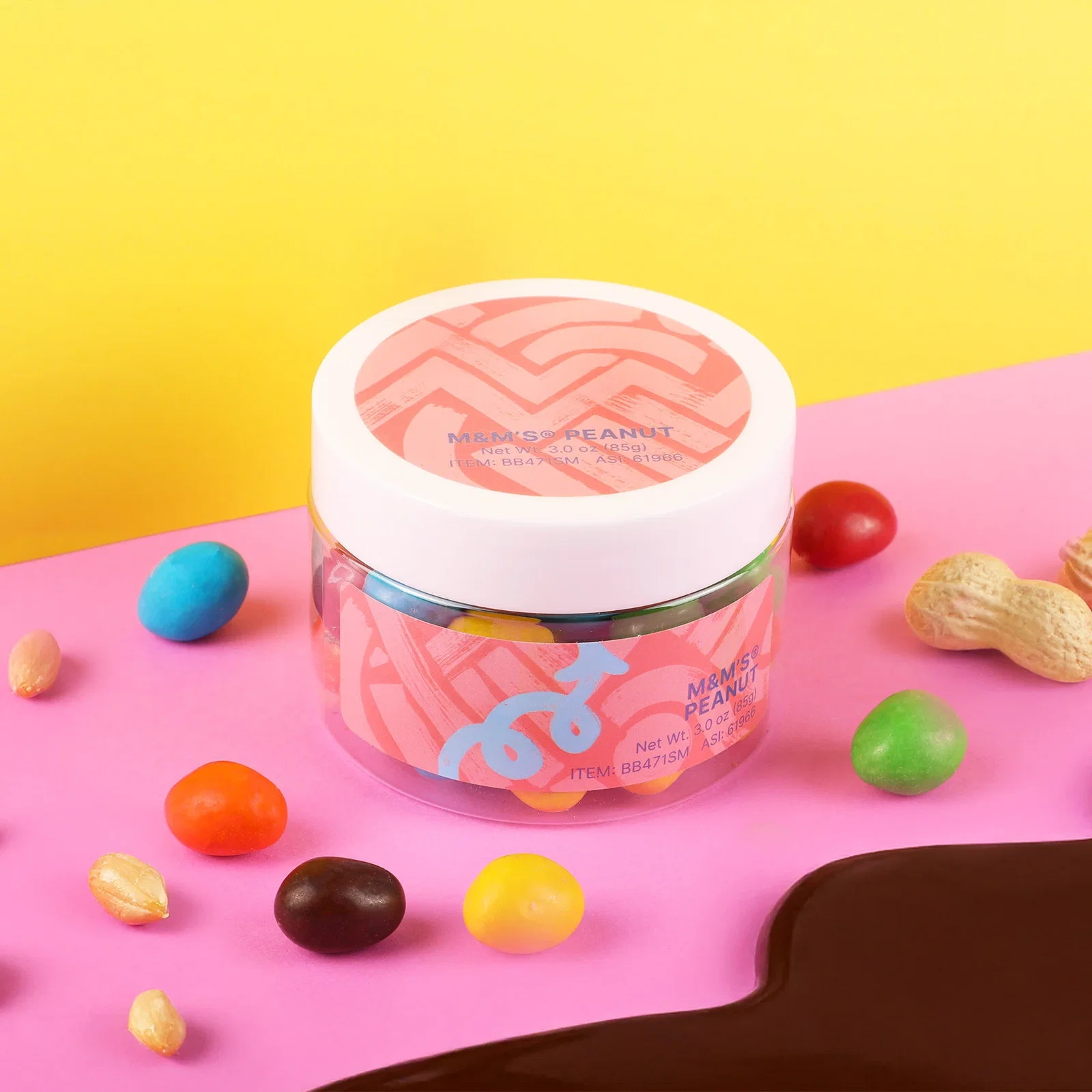 M&M'S® Peanut Small Jar — view 3