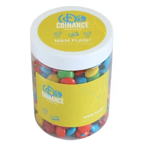 M&M'S Milk Chocolate Candy, 3 oz and 7 oz Plastic Jars