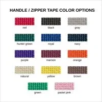 Made-to-Order Zippered Tote All-Over Print — view 2