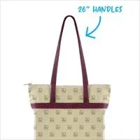 Made-to-Order Zippered Tote All-Over Print — view 3