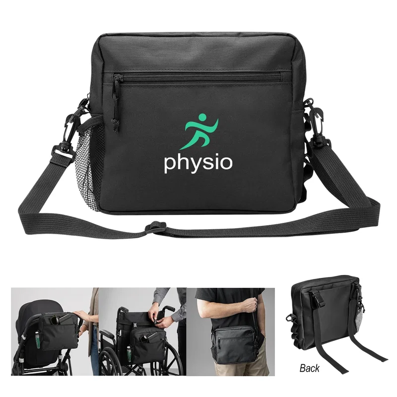 Shoulder strap crossing the body when worn