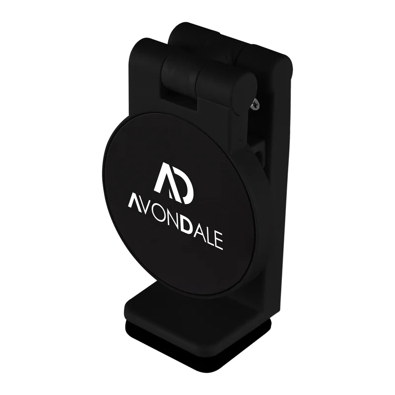 Handset held at eye level for hands-free viewing